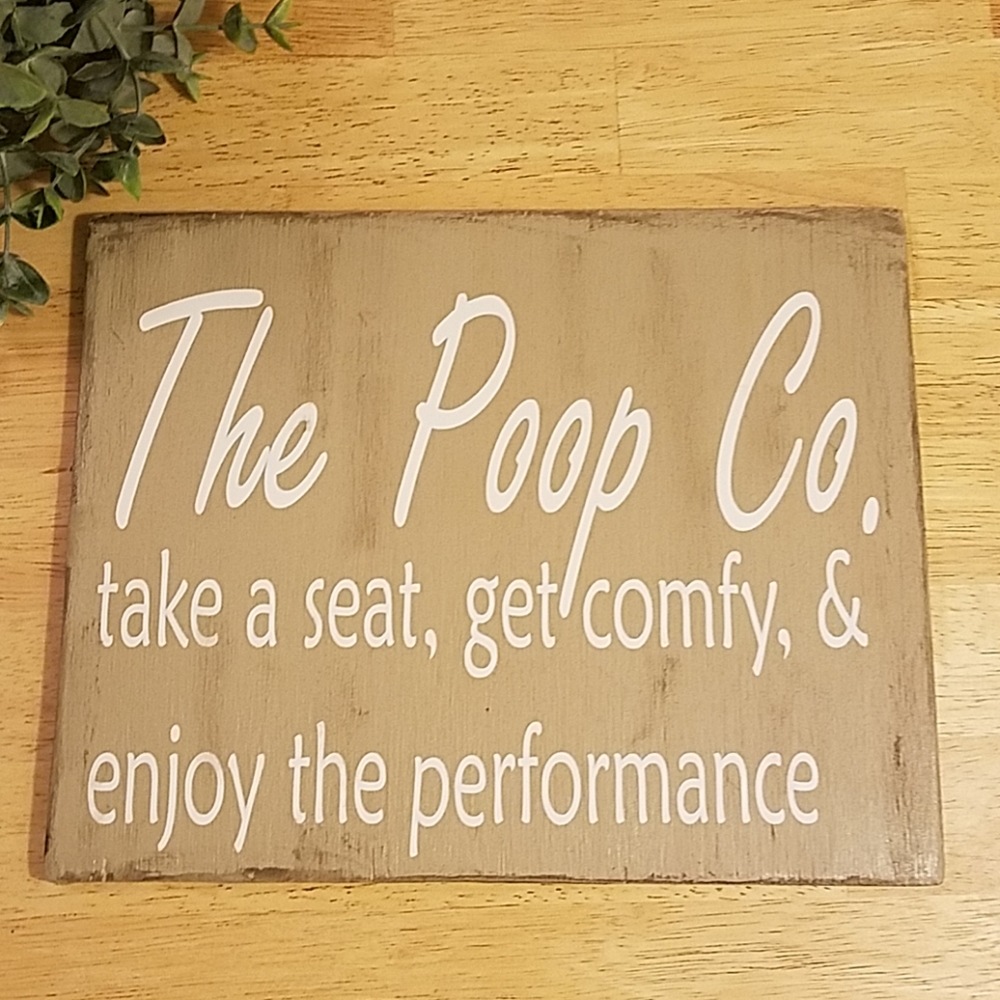 CLOSING Wall Hanging Wooden Sign
